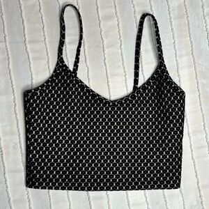 Sunday Best Black and White Geometric Camisole